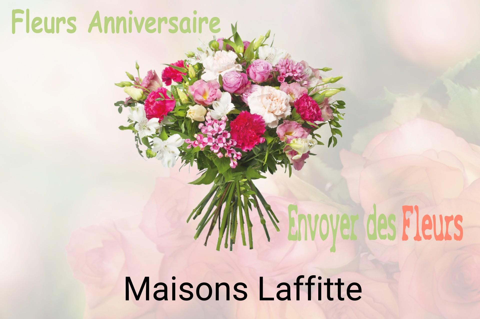 Bouquet de fleurs d’anniversaire livré à Maisons-Laffitte